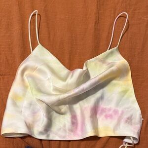 Tie-Dye Spaghetti Strap Women's Top
